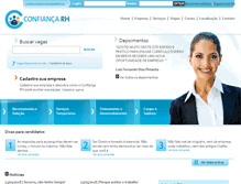 Tablet Screenshot of confiancarh.com.br